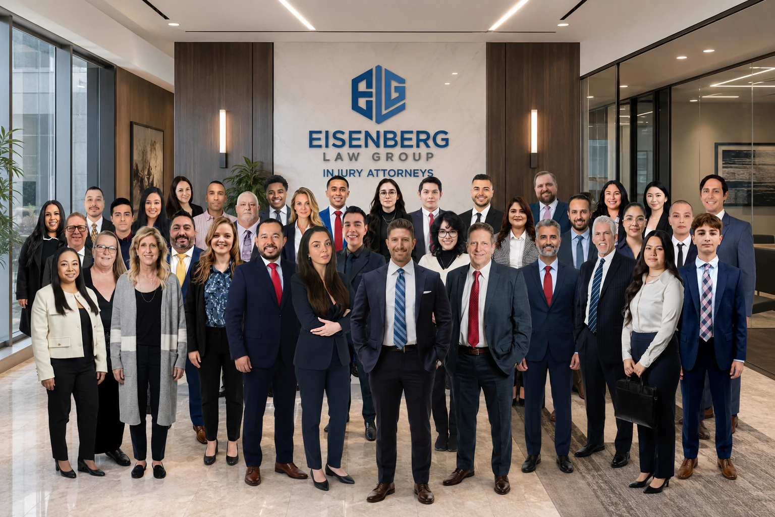 Eisenberg Law Group attorneys and staff